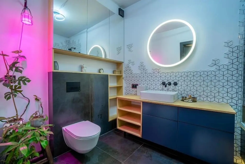 2 Bedroom - Praga Urban Nest 华沙 0*,